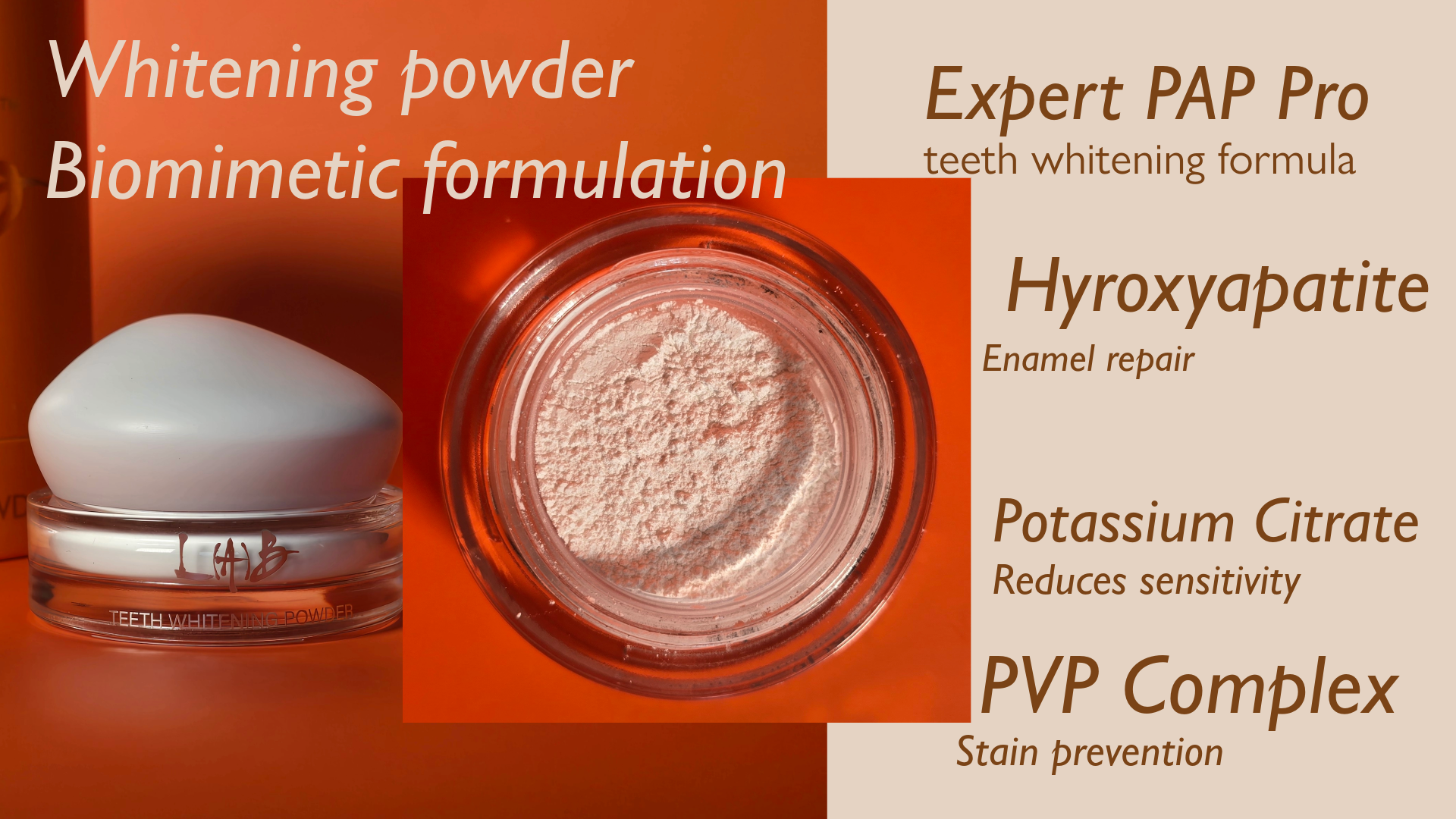 TEETH WHITENING POWDER
